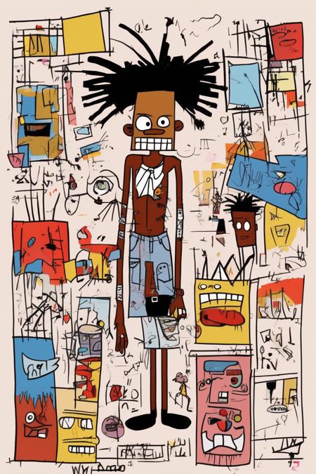 Jean-Michel Basquiat Style - SD XL | Stable Diffusion LoRA | Civitai